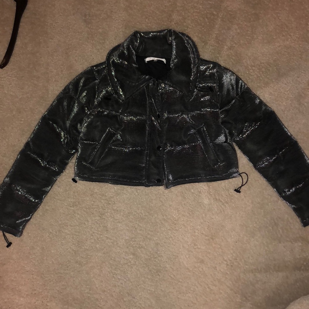 Lovers + friends cropped jacket